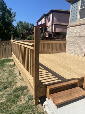 Lower Cedar Deck