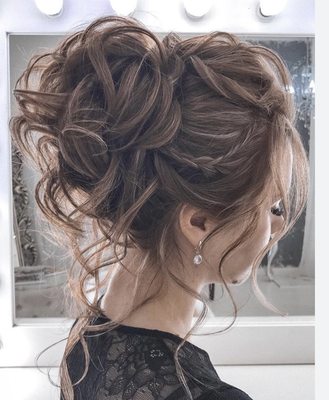 Beautiful updo