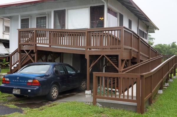 Custom wheelchair ramp