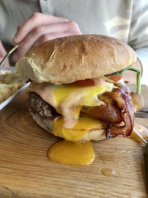 Brunch burger