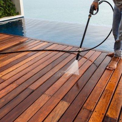 Deck Staining