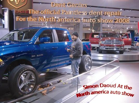 servicing the Detroit international auto show /