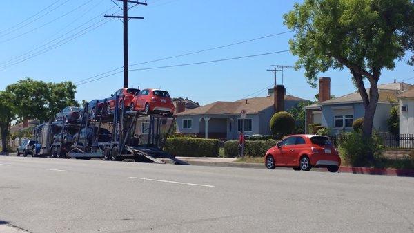 Car Transport from CA-NY