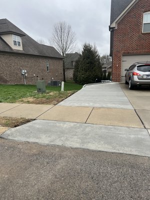 Broom drive way extension