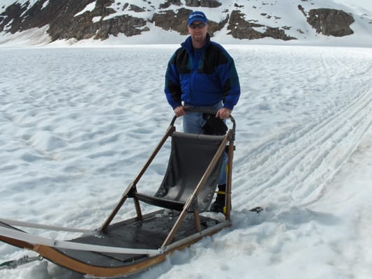 Dog Sled in Alaska