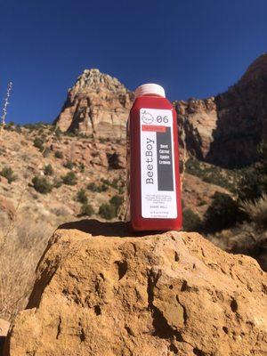 Help regulate blood pressure with a cold Beet Boy Cold Pressed juice