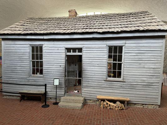 Front door to house