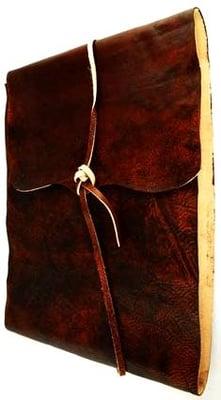 Ancient Earth Scrolls Leather Blank Book of Shadows
$62.95
Made in the same style that such scrolls have been crafted for hun...