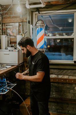 Barber / Owner Terry Guido