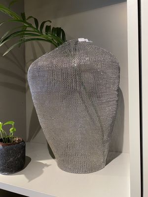 Metal vase