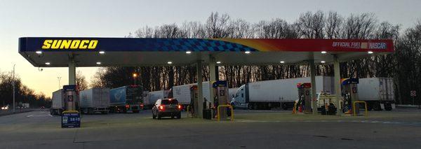 Sunoco at the Elverson service plaza