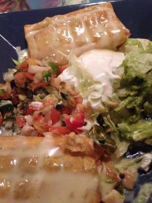 Deluxe chimichanga.