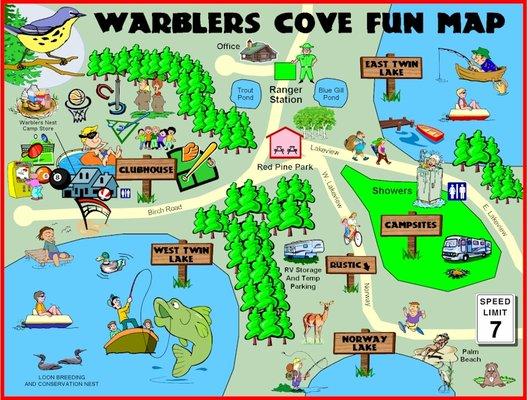 Warblers Cove Family Campground and RV Resort