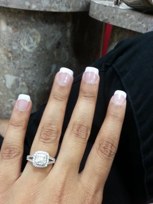 Loveee my French manicure! Lee did such a great job, I will definitely be coming back :)