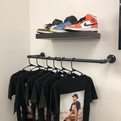 All sneakers and shirts are forsale