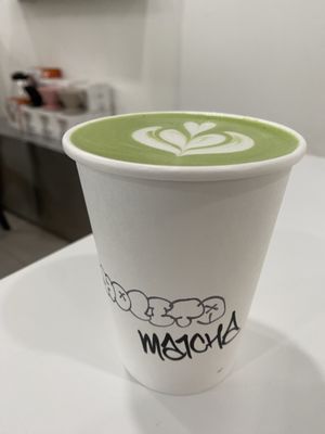 Matcha Latte (Fukuoka Ceremonial from kettl)