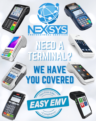 NEXSYS Payment Systems powering businesses to success with up-to-date payment devices and terminals.