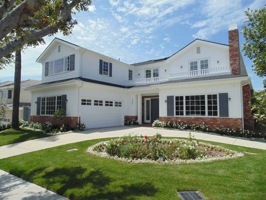 New traditional style house in Cheviot Hills CA