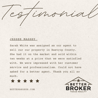 Client Review for selling Land in Bastrop