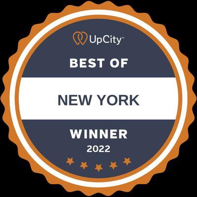 Best Of New York 2022 Digital Marketing Agency Award.