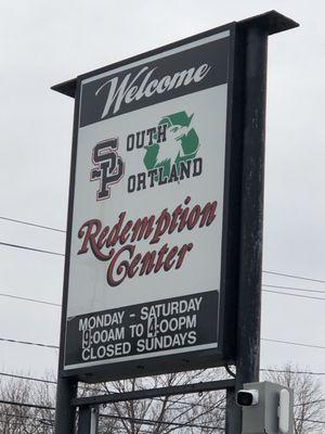 South Portland Redemption Center