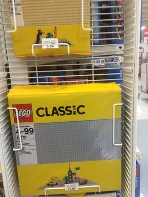 They have Lego bases!