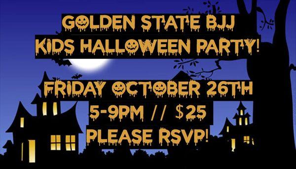 Kids Halloween Party!! Open to everyone!