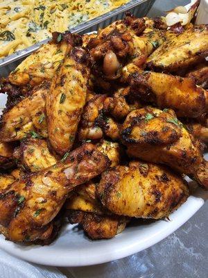 Oven Roasted Chicken Wings (Party, Everything BBQ Dry Rub)