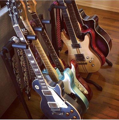 Guitar collection