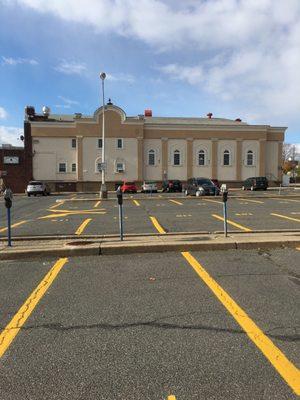 Side view of the Mosque from State Street