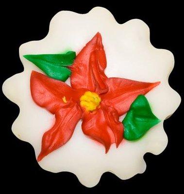 Poinsettia Cookie