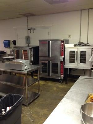 We are proud to show off our Kitchen during production hours