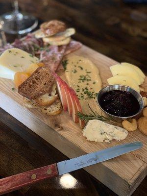 Happy hour charcuterie board!