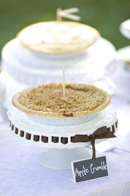 Apple Crumble Pie