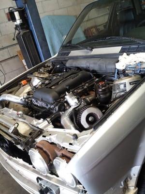 Nissan Sr20det in a bmw 318is