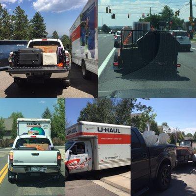 We will help you load/unload your Uhaul. We will also go get the Uhaul on your behalf and load it.