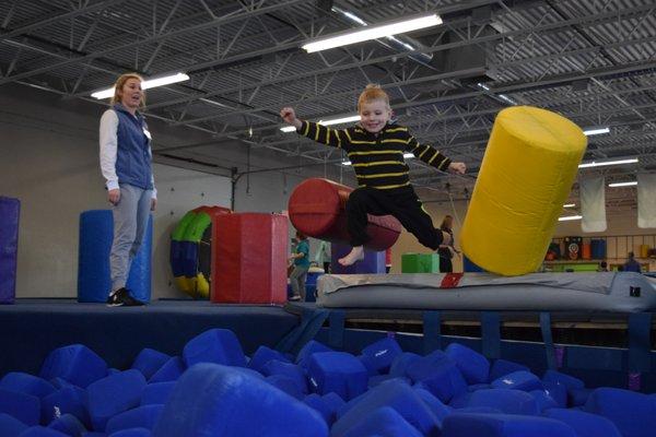 Gymnastics brings out your inner super hero!