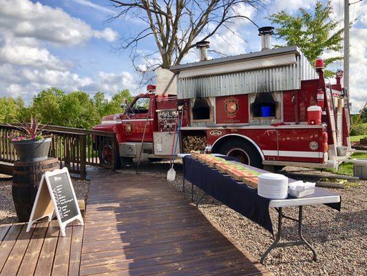 Fire Truck Pizza