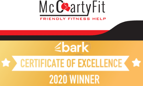 Bark2020 Certificate of Excellence for McCartyFit.