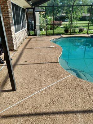 Pool Deck Washing