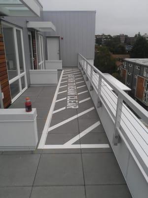 Roof top Striping