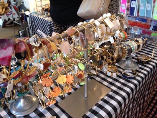 Bourbon and bow tie bracelets