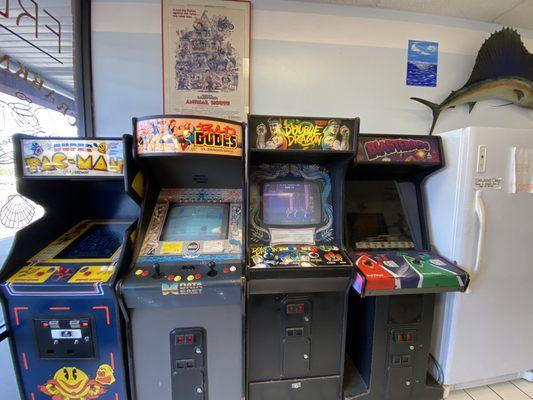 Retro arcade games