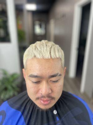 Mid fade with texture on top