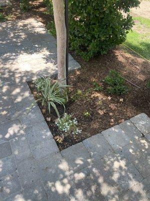 Coto Valley Country Club wedding site pavers