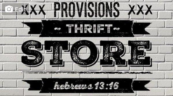 Provisions Thrift Store Ministry