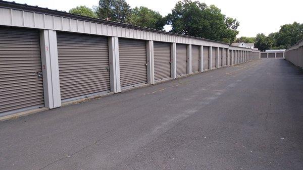 Outside view of some of our 10' X 15' units