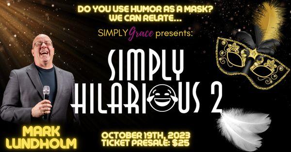 Comedy show fundraiser for Simply Grace 10/19/2023. All are welcome!