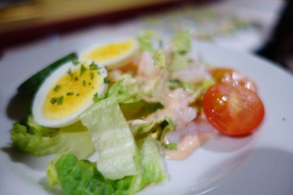 loved the bay shrimp salad!