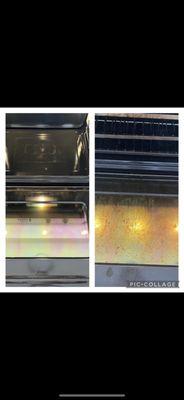 Oven cleaning